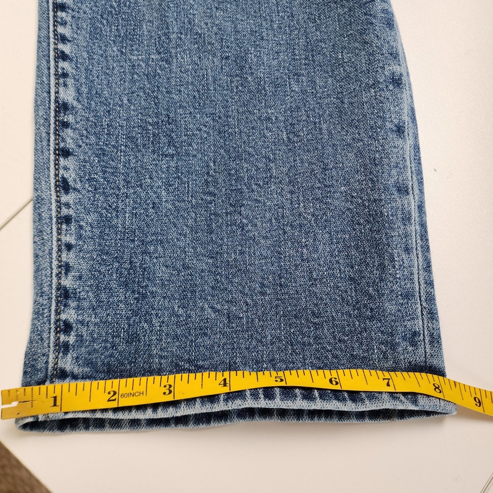 Old Navy Womens Curvy Extra High-Waisted Straight Workwear Jeans Plus Size 18 - Picture 14 of 15